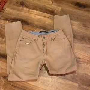 Vintage jeans slim  size 28x30 soft tan
